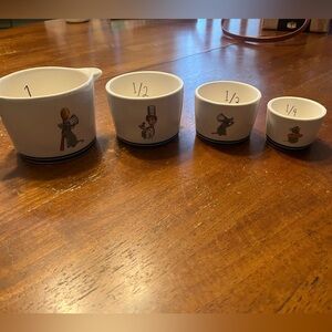 Never Used Pixar Rae Dunn Ratatouille Measuring Cups